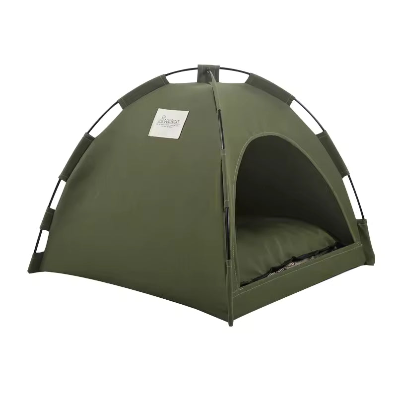 Pet Tent Bed Cats House Supplies Products Accessories Warm Cushions Furniture Sofa Basket Beds Winter Clamshell Kitten Tents Cat
