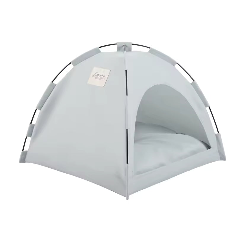 Pet Tent Bed Cats House Supplies Products Accessories Warm Cushions Furniture Sofa Basket Beds Winter Clamshell Kitten Tents Cat