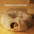 Festive Cat Nest Bed – Cozy Holiday Retreat for Your Cat