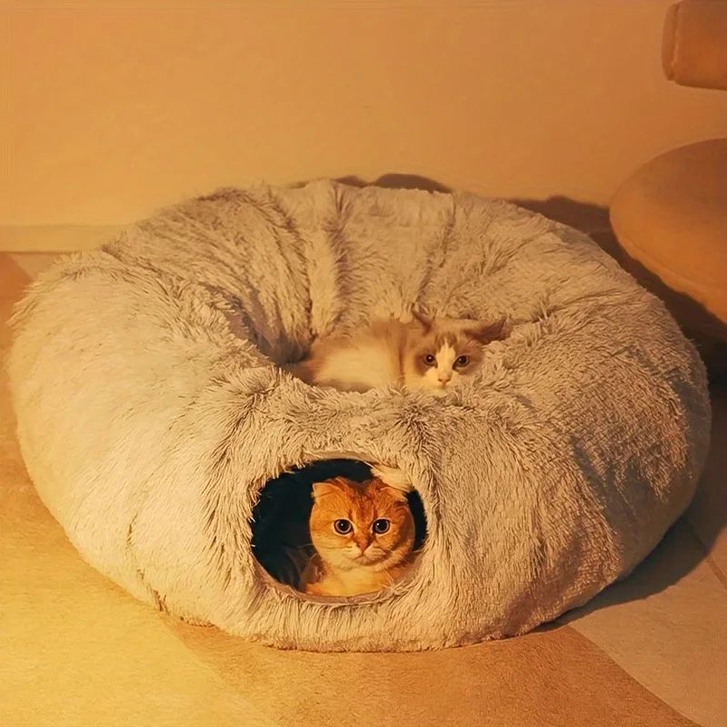 Festive Cat Nest Bed